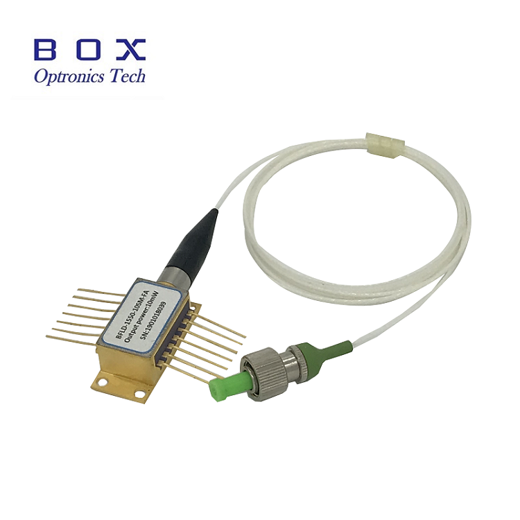 Single-mode fiberkoblet laserdiode